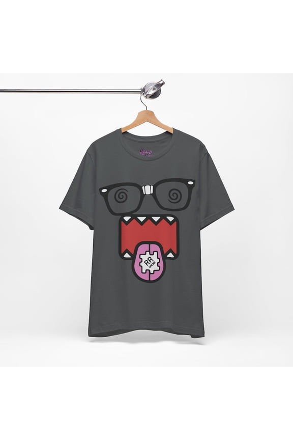 Dizzy Domo Kun Tshirt - Unisex Emo Scene y2k Fashion Tee