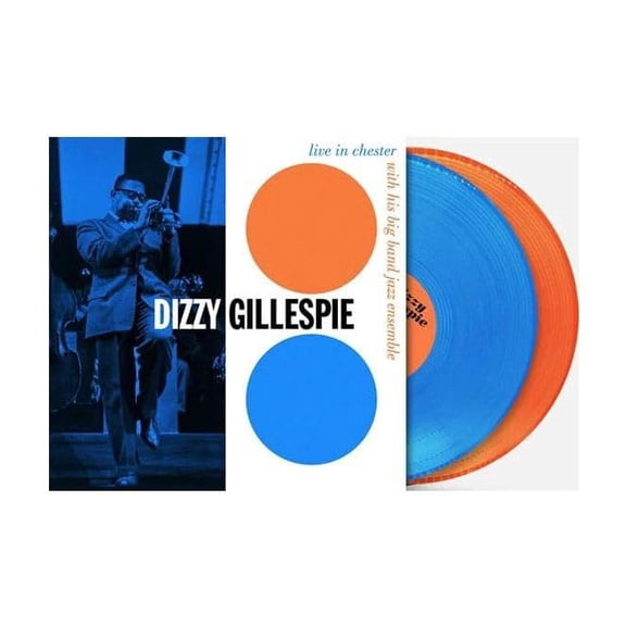 Dizzy Gillespie With His Big Band Jazz Ensemble Live In Chester LP orange/blue