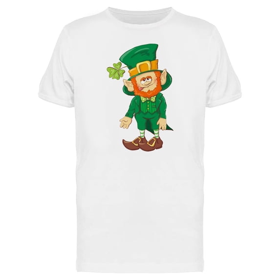 Dizzy Leprechaun Doodle Tee Men's -Image by Shutterstock