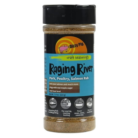 Dizzy Pig Raging River Pork/Poultry/Salmon BBQ Rub 7.9 oz