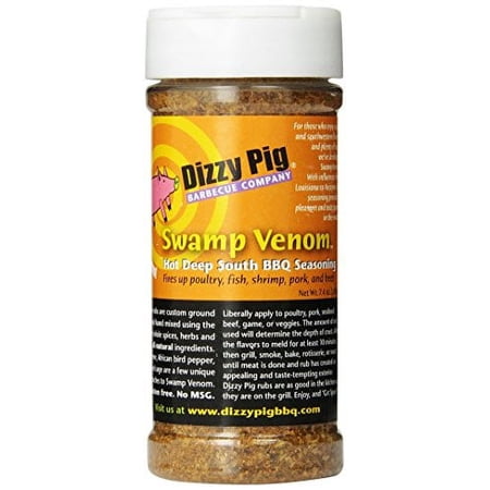 Dizzy Pig BBQ Swamp Venom Rub Spice - 7.4 Oz