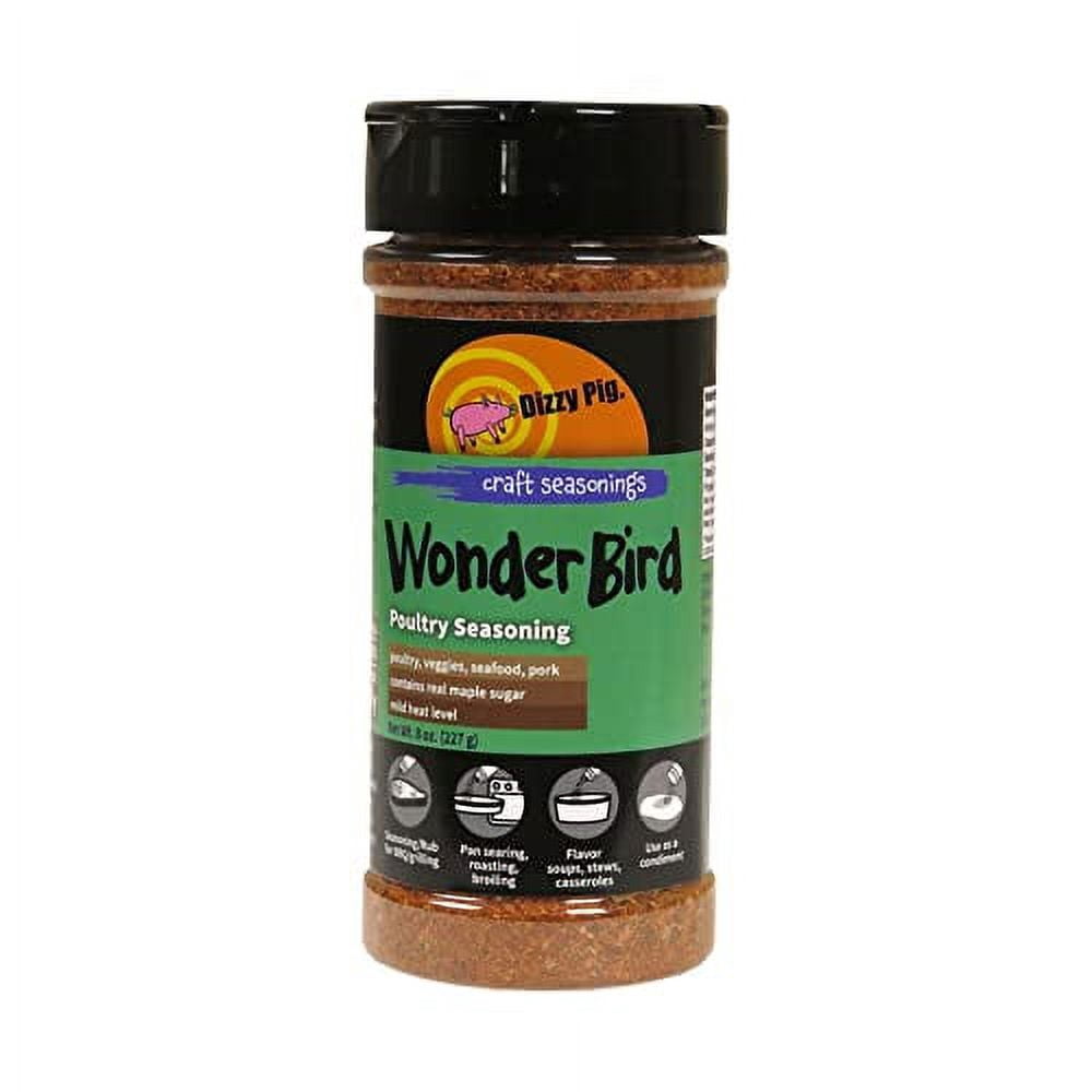 Dizzy Pig Jamaican Firewalk Spicy Jerk Seasoning (Quart Size) - MSG & Gluten Free Rub For Chicken, Pork & Seafood - View #3