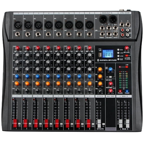 Dj Controller Mixer Sound Mixing Table Card Professal Pc Digital Consoles Interface Console