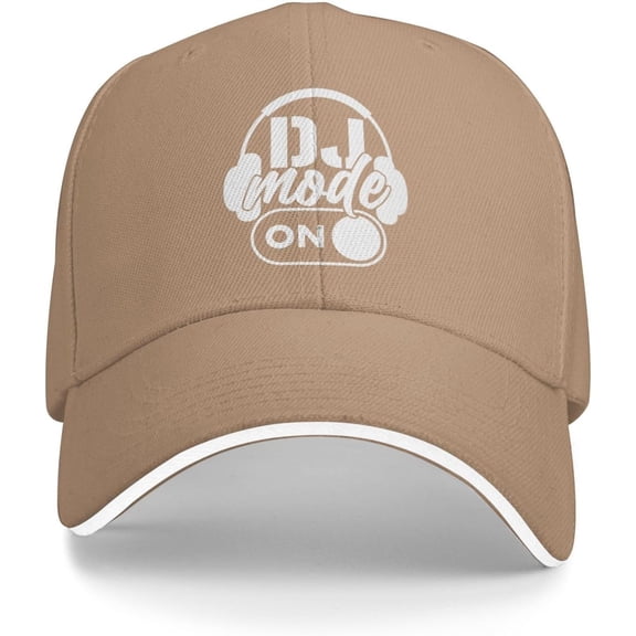 Dj Mode On Baseball Cap Dad Hat Polo Trucker Style Headwear