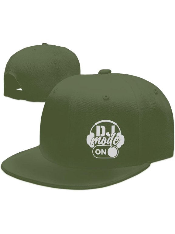 Dj Mode On Hat Fashion Trucker Hat Flat Brim Baseball Caps