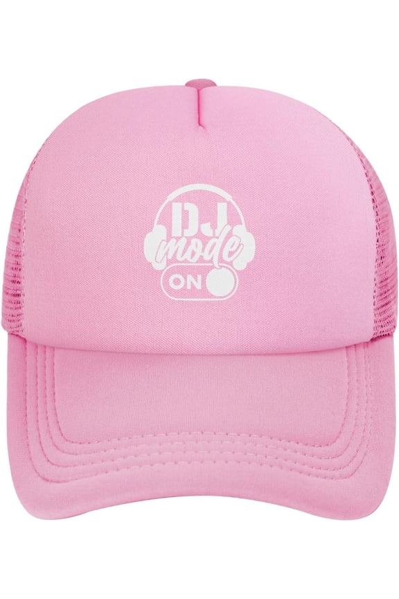Dj Mode On Mesh Hats Foam Trucker Hat Snapback Adjustable Size