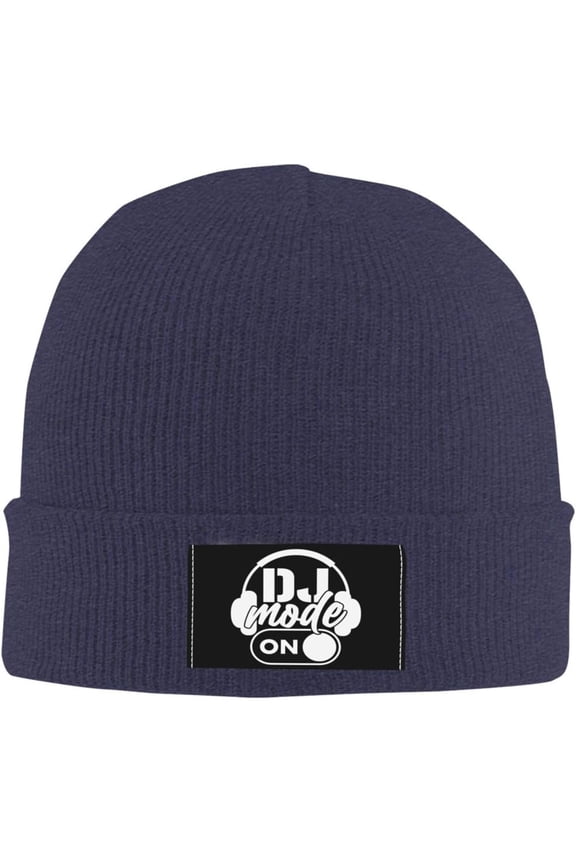Dj Mode On Unisex Beanie for Men and Women Knit Hat Winter Warm Skull Cap