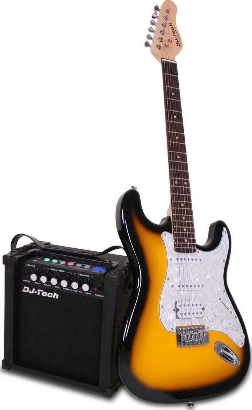 Dj Tech USBGUITARPACK Usb Guitar Amplifier W/ Guitar, Soft Bag, Strap ...
