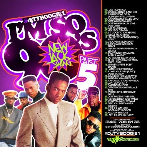 Dj Ty Boogie Guy Black Girl New Jack Swing Bbd Bell Biv Devoe Levert Jade Jane