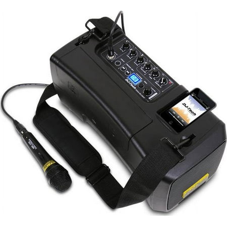 50 Watts Max Wireless PA SYSTEM w/ Mic & iPod Dock