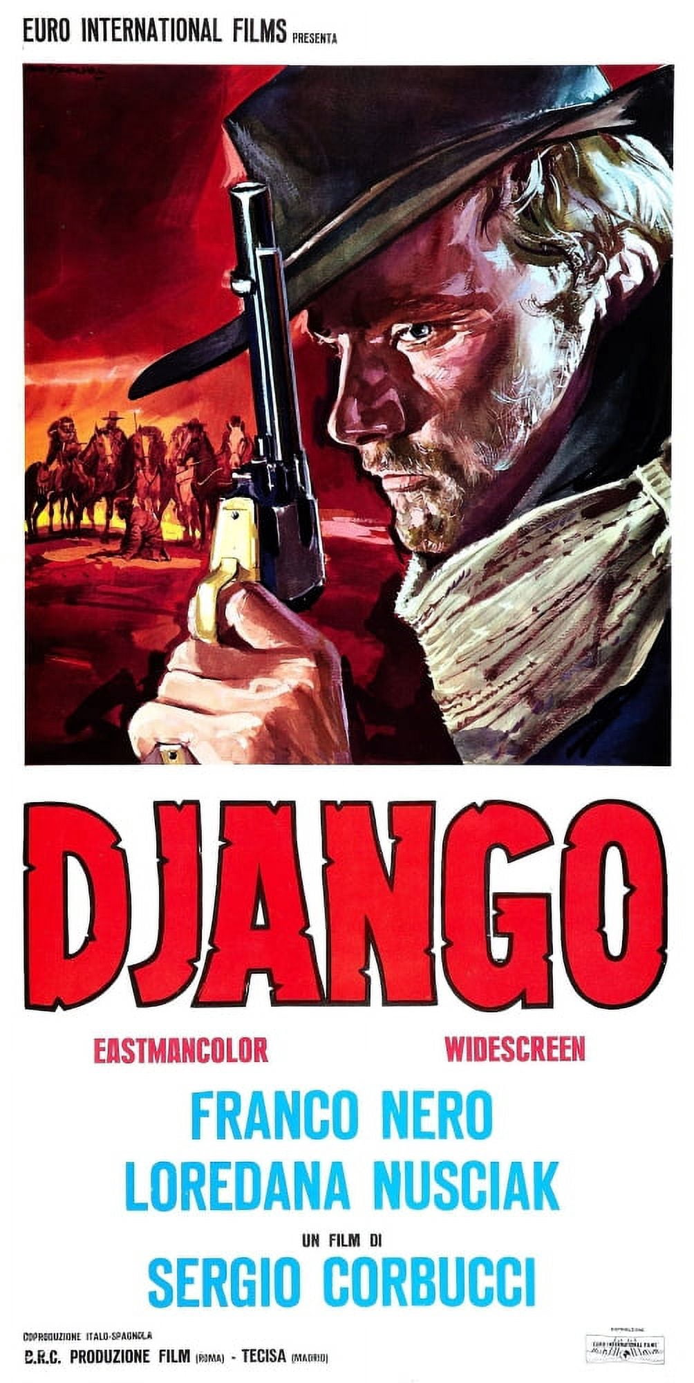 Django Canvas Art - (11 x 17)