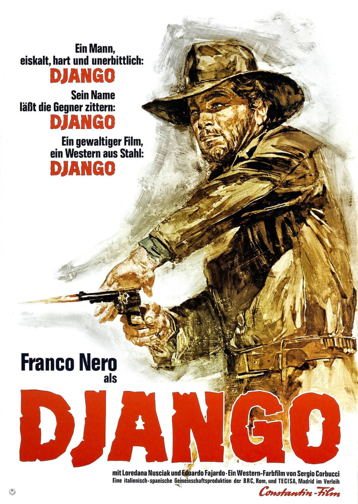 Django Canvas Art - (24 x 36)