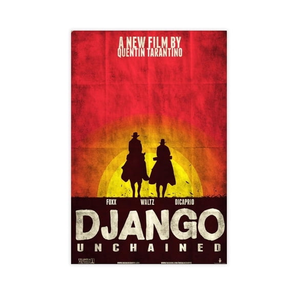 Django Canvas Poster(6) Wall Art Decor Print Picture Paintings for Living Room Bedroom Decoration