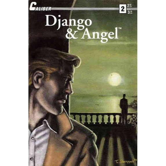 Django and Angel #2 VF ; Caliber Comic Book