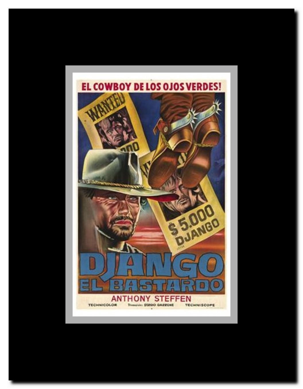 Django the Bastard Framed Movie Poster