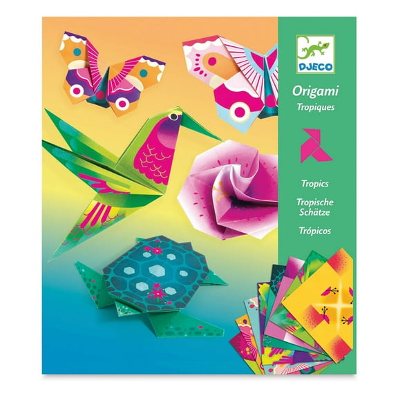 Djeco Origami Kit - Tropics