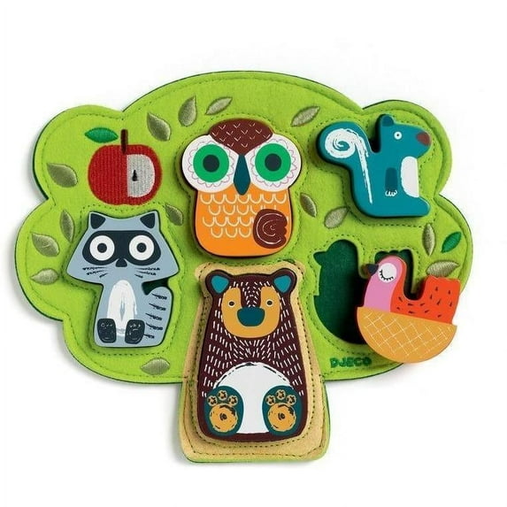 Djeco Oski Wooden Puzzle