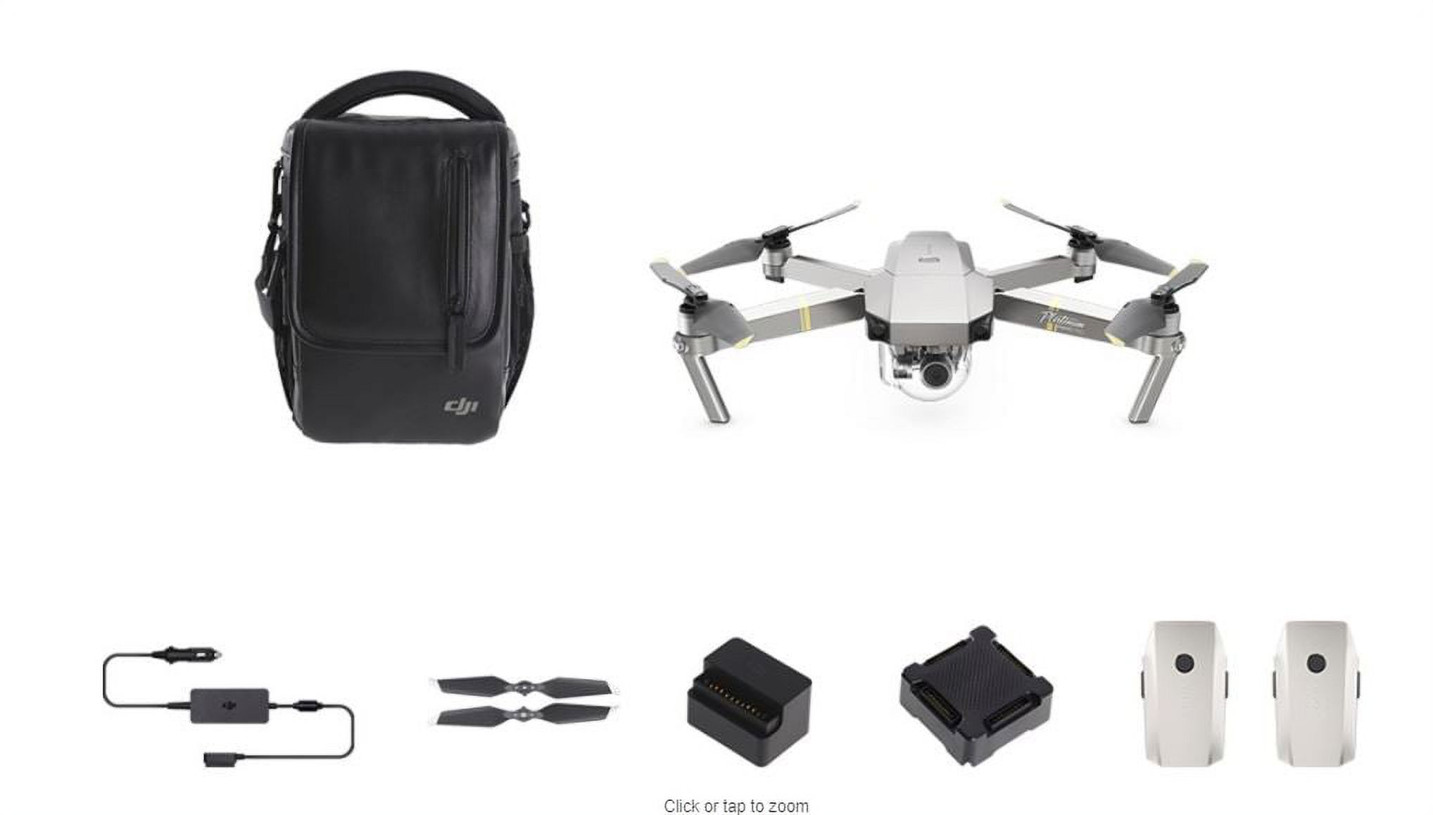 Dji Mavic Pro Platinum Quadcopter Drone - Fly More Combo - image 1 of 6