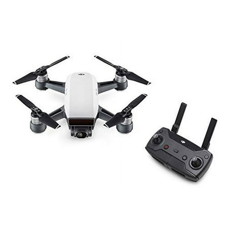 Dji Spark Drone Alpine White With Remote Control Combo