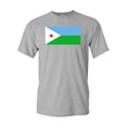 thumbnail image 1 of Djibouti Country Flag Adult DT T-Shirt Tee, 1 of 2