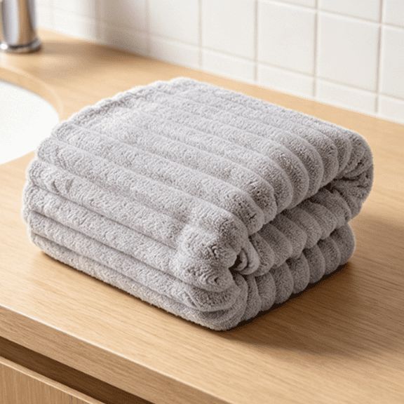 Djiypn 1 Pack Premium Bath Towel - Quick Drying - Microfiber Soft Highly Absorbent Towels - Multipurpose Use as Bath Fitness, Bathroom, Shower, Sports, Yoga Towel