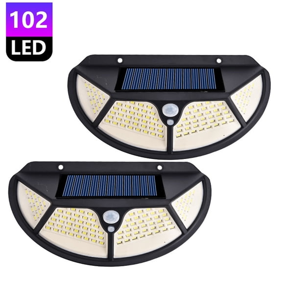 Djiypn 102 LED Outdoor Floodlight - 180° Motion Sensor Security Light with 3 Modes for Patios, Garages & Front Doors - Energy Efficient IP65 Waterproof Design for Homeowners