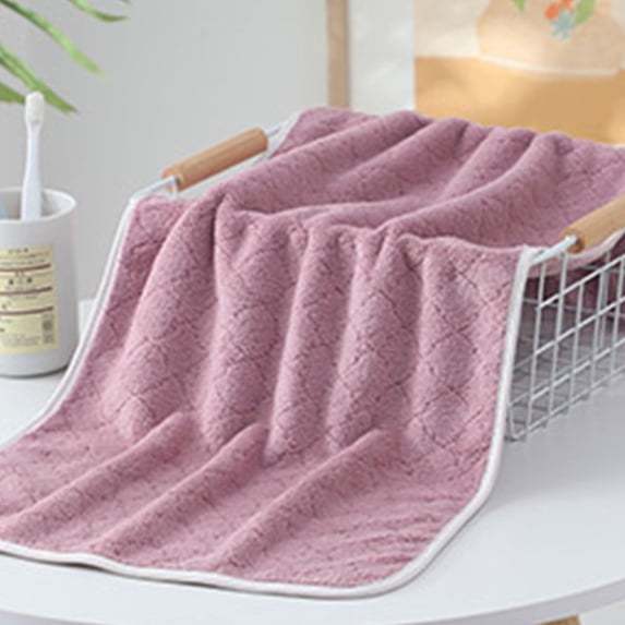 Djiypn 1Pack Face Cloth, 13x29 Inch Highly Absorbent and Soft Feel Fingertip Towels, Machine Washable Washcloths for Bathroom, Gym, Hotel, Spa and Kitchen