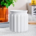 thumbnail image 1 of Djiypn 4 inch Plant Pots, 2 Pack Flower Pots Outdoor Indoor, Small Plastic Planters Flower&nbsp;Pots for Garden Succulent Nursery House Plants, 1 of 7
