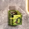 thumbnail image 1 of Djiypn Bath Storage Organizer, Adhesive Shower Caddy Shower Organizer, Small Wall Mounted Holder No Drill Shelves Rack, 1Pack, Green, 1 of 7