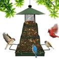 thumbnail image 1 of Djiypn Bird Feeders for Outdoors Squirrel Proof - Collapsible Plastic/Iron Hanging Feeder, Easy to Fill for Garden Yard Patio, Ideal for Bird Lovers & Outdoor Enthusiasts, 1 of 9