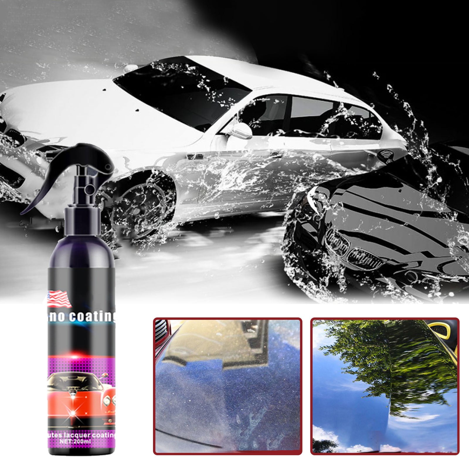 Djiypn Ceramic Spray Ceramic Coating Top Coat For Cars Easy To Apply