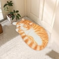 thumbnail image 1 of Djiypn Cute Cat Bath Mat - Fun Bathroom Rug for Cat Lovers, Cute Bathroom Decor, Soft Absorbent Polyester Bath Rug, Machine Washable Funny Bath Mat with Non Slip Rubber Backing, 1 of 8
