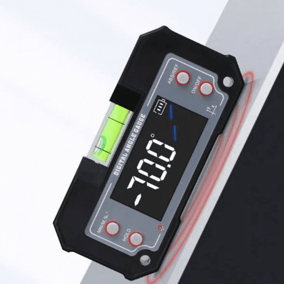 Djiypn High Precision Digital Inclinometer with Magnetic Base -Advanced Angle Measurement Tool for Engineers, Contractors,Versatile Modes & Long-lasting Battery for Accurate Leveling and Alignment