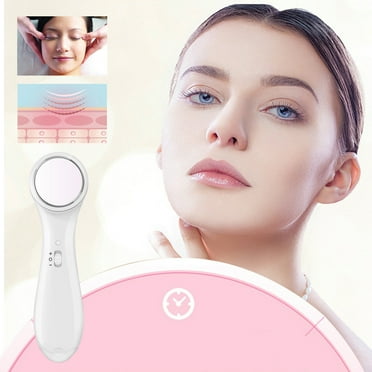 Djiypn Home Rejuvenation Introduction Instrument, Face Lifting Exquisite Pore Cleaner, Microcurrent Multifunctional Beauty Instrument,Plastic,White