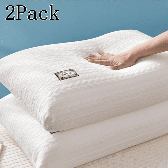 Djiypn Hotel-Grade Soft and Supportive Down Pillow for Back, Side, and Stomach Sleepers - Experience Luxurious Comfort and Quality Sleep Every Night
