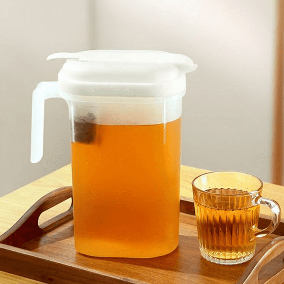 Djiypn Japanese Large Capacity Cold Water Beverage Dispenser - Double-Wall Insulated, Leak-Proof Spigot for Easy Serving - Perfect for Summer Picnics, Outdoor Events, and Parties