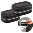 thumbnail image 1 of Djiypn Leakproof Soap Holder 2 Pack, Travel Soap Container with Lid, Portable Bar Soap Holder, Soap Box, Soap Dish for Traveling, Camping, Gym, Bathroom, Black, 1 of 9