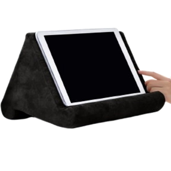 Djiypn Original Tablet Pillow Stand & Pad Holder, Gift for Book Lovers/Readers, Multi-Angle Stand for Lap, Desk & Bed, Compatible with &nbsp;All Tablets,Phones, Pad and Books, Black