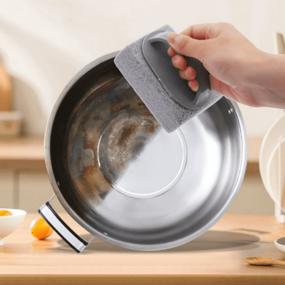 Djiypn Pool Cleaning Tiles 1 Pack Pool Cleaning Stone Tiles With Handle Pool Cleaner For Removing Pool Flat Top Cooker Rack Sink,Stone,A