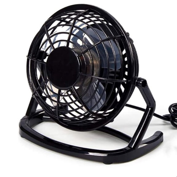 Djiypn Portable USB Mini Fan - Quiet 4-Inch Desktop Fan for Office, Home, and Dorm Use - Ideal Cooling Solution for Workers and Professionals