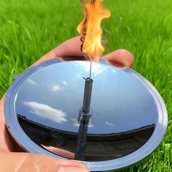 Djiypn Solar Igniter Lighter - Efficient Outdoor Fire Starter for Camping, Hiking, and Survival Enthusiasts - Instant Sunlight Ignition Tool for Adventurers and Explorers