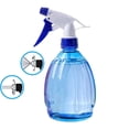 thumbnail image 1 of Djiypn Spray Bottles 1-Pack, 16.9 Oz Plastic Water Spray Bottle for Hair, Essential Oils, Plants, Cleaning Solutions, BBQ - Leak Proof - Empty Spray Bottles, Blue, 1 of 8