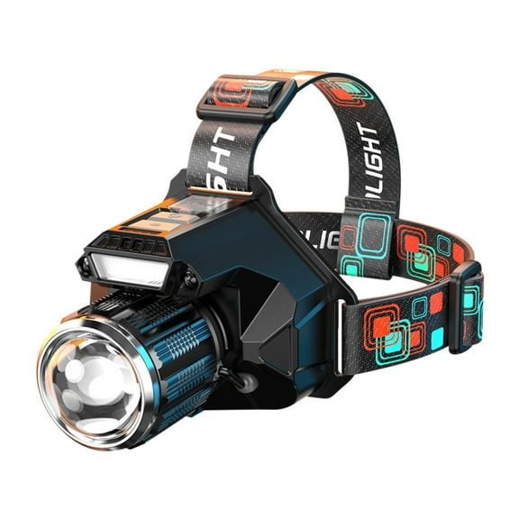 Djiypn Versatile Head-mounted Rechargeable Miner's Lamp with Powerful Sensor Light for Outdoor Night Fishing, Emergency Situations, and Repairs – Ideal for Adventurers and Outdoor Enthusiasts