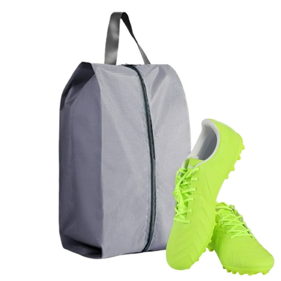 Djiypn Water-Resistant Travel Shoe Bag, Shoe Storage Bag for Packing, Dustproof, Portable Sneaker Bag with Zipper, Travel Essentials for Men Women, 1Pack - Gray