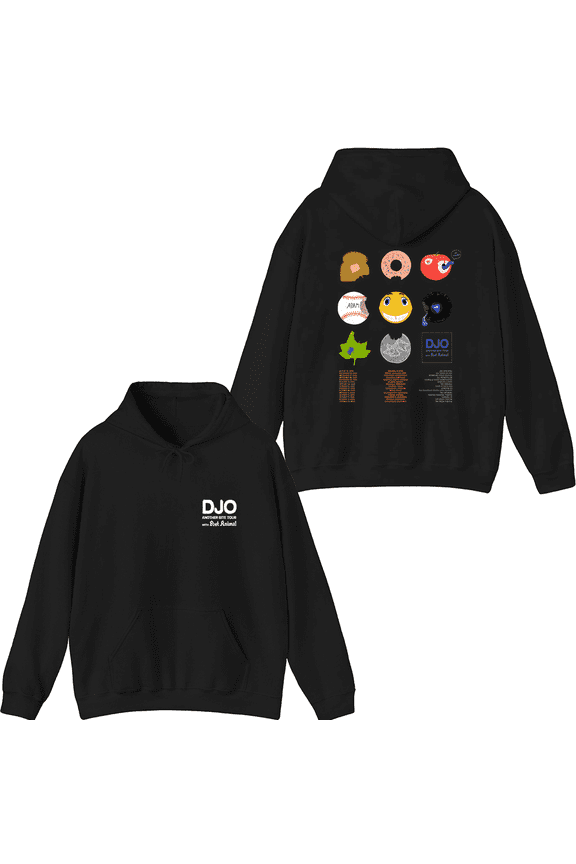 Djo Another Bite Tour Merch Hoodie - Unisex Fashion Trend Long Sleeve Rap Pullover