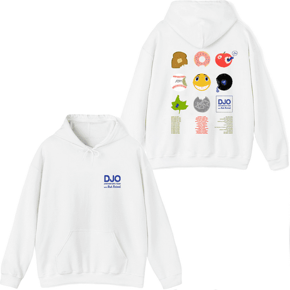 Djo Merch Another Bite Tour Hoodie Fashion Unisex Men Women Long Sleeve Rapper Pullover Tops