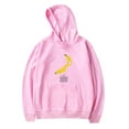 thumbnail image 1 of Djo Merch Banana Bite Hoodie Long Sleeve Tour Album Pullovers Graphic Unisex Casual Outfit, 1 of 2