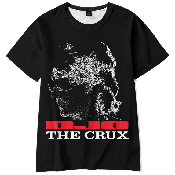 Djo Merch Crux Face T-shirt Fashion Unisex Men Women Short Sleeve Casual Tee