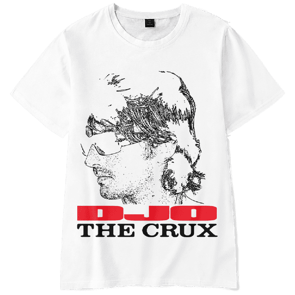 Djo Merch Crux Face T-shirt Fashion Unisex Men Women Short Sleeve Casual Tee