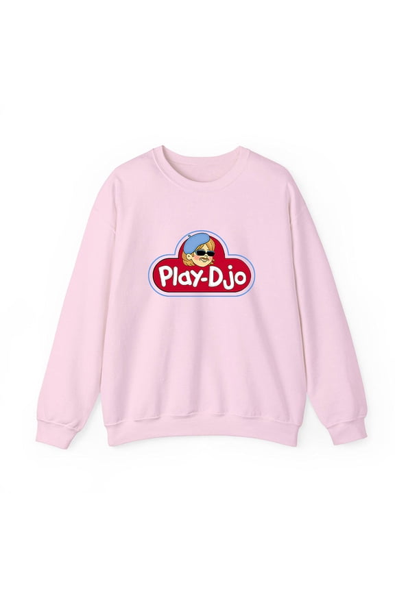 Djo Merch Play Logos Crewneck Sweatshirt Fashion Unisex Men Women Long Sleeve Graphic Top